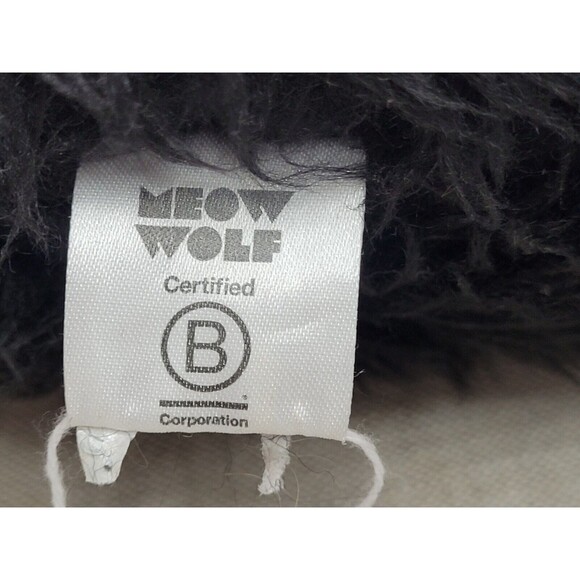 Meow Wolf Monster Plush Snaggy Stuffed Animal Black Yellow Steven Smith Creepy - Picture 3 of 4